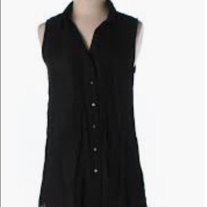Fever XS sleeveless Black blouse with an inner